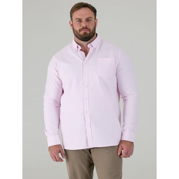 Duke Mens D555 Richard Oxford Kingsize Long-Sleeved Shirt