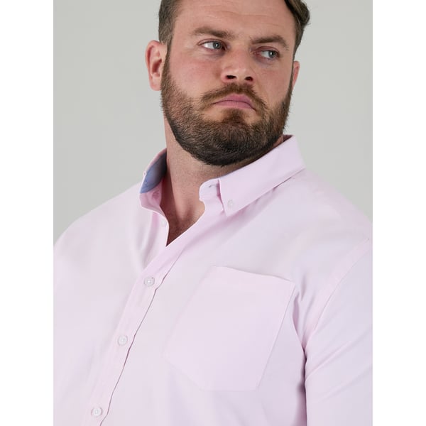 Duke Mens D555 Richard Oxford Kingsize Long-Sleeved Shirt