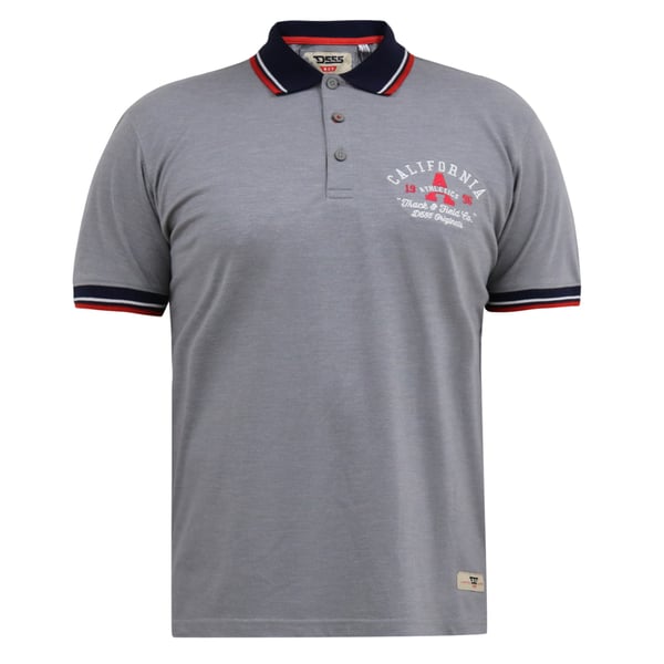 Duke Mens D555 Mersea Pique Embroidered Kingsize Polo Shirt
