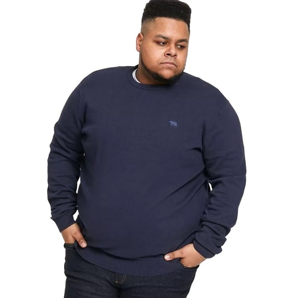 Duke Mens D555 Jovanni 2 Crew Neck Kingsize Sweatshirt