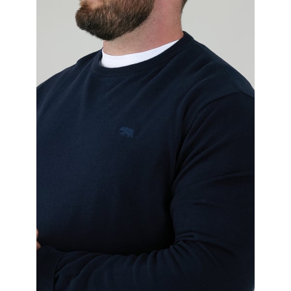 Duke Mens D555 Jovanni 2 Crew Neck Kingsize Sweatshirt