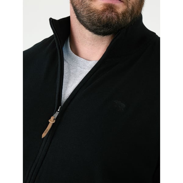 Duke Mens D555 Franco 1 Knitted Full Zip Kingsize Sweatshirt