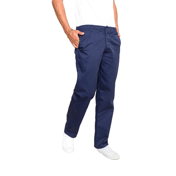 Duke Mens D555 Basilio Elasticated Waist Trousers
