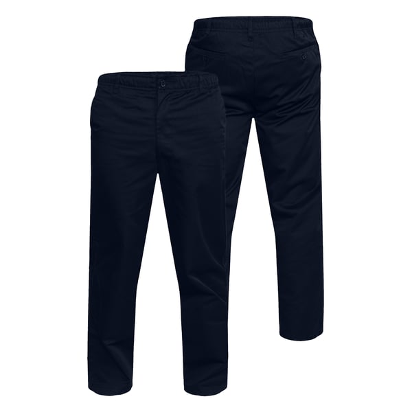 Duke Mens D555 Basilio Elasticated Waist Trousers