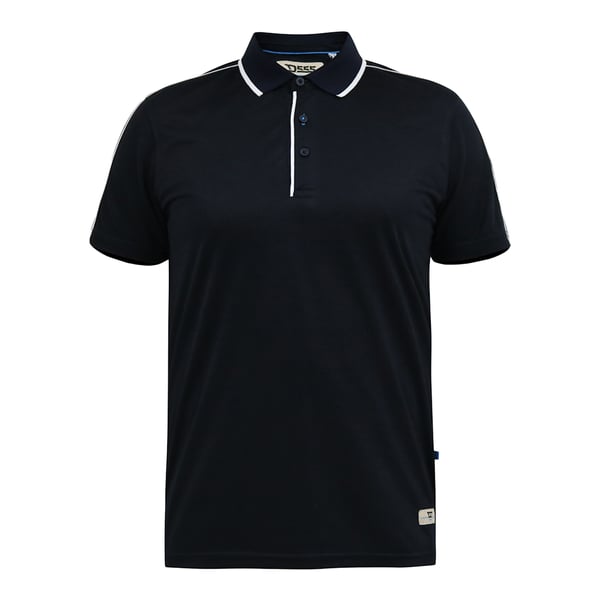 Duke Mens D555 Sussex Tipped Jersey Contrast Piping Kingsize Polo Shirt
