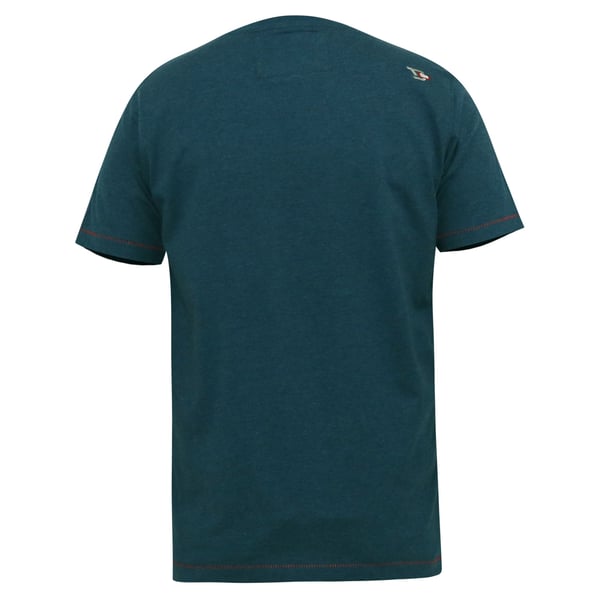 Duke Mens Neal D555 Skull Crew Neck Kingsize T-Shirt