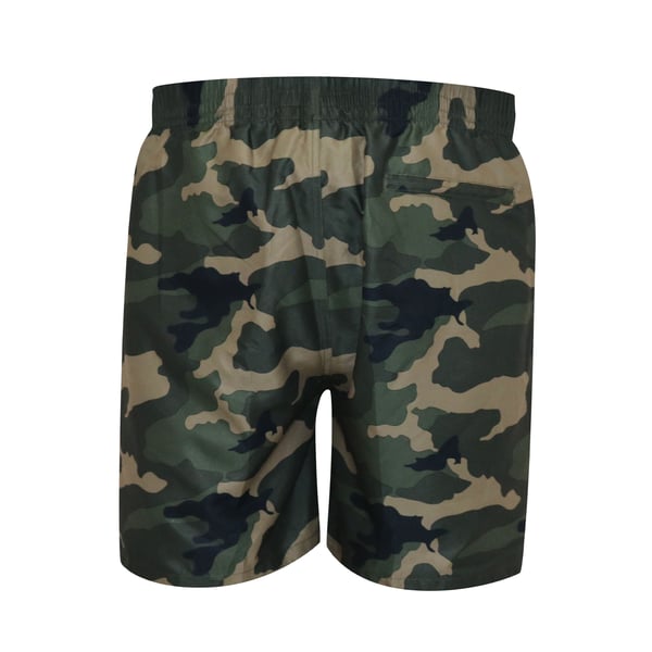 Duke Mens D555 Kody Camo All-Over Print Kingsize Swim Shorts