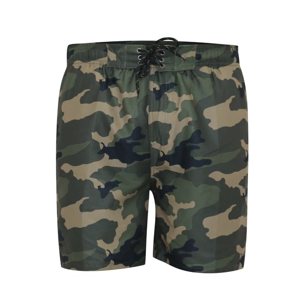 Duke Herr D555 Kody Camo Heltäckande Tryck Kingsize Badshorts