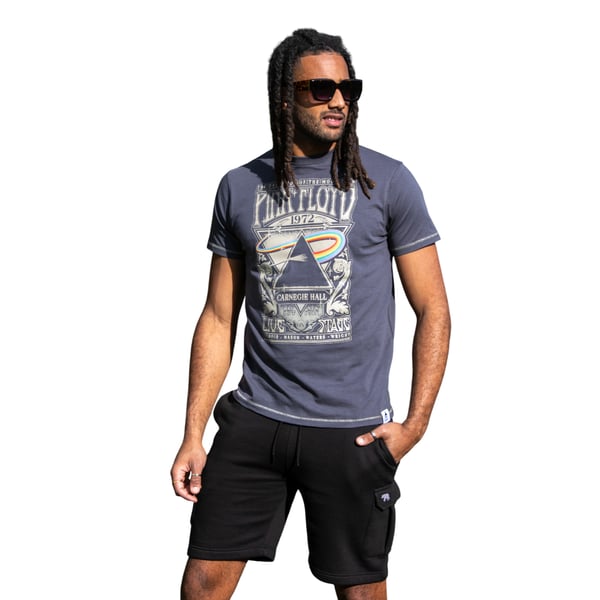 Duke Mens D555 Hanley Pink Floyd T-Shirt