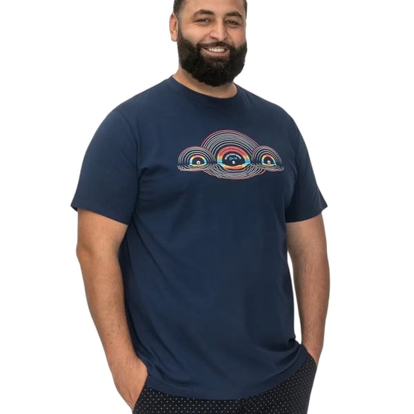 Duke Mens D555 Cheltenham Record Reflection Kingsize T-Shirt