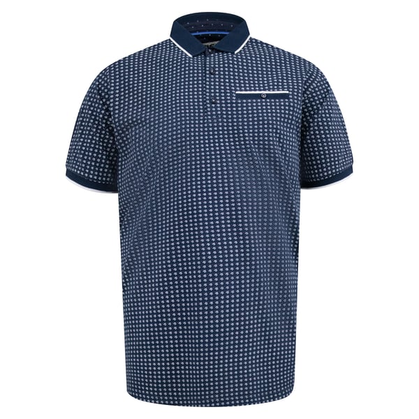 Duke Mens D555 Coventry All-Over Print Polo Shirt
