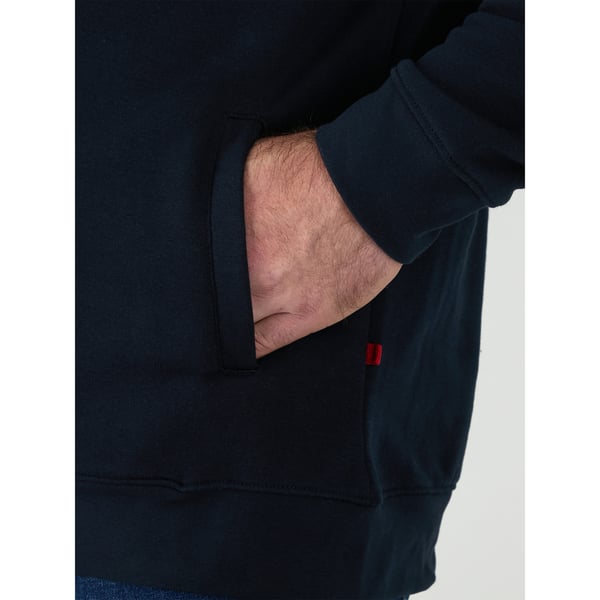 Duke Mens D555 Johnson kirjailtu logollinen Kingsize-fleecetakki