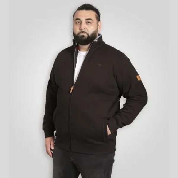Duke Mens D555 Johnson Embroidered Logo Kingsize Fleece Jacket