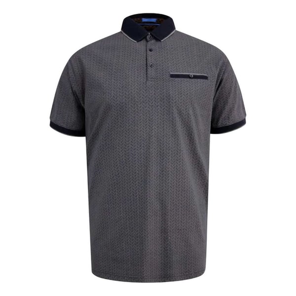 Duke Mens D555 Scarborough All-Over Print Kingsize Polo Shirt