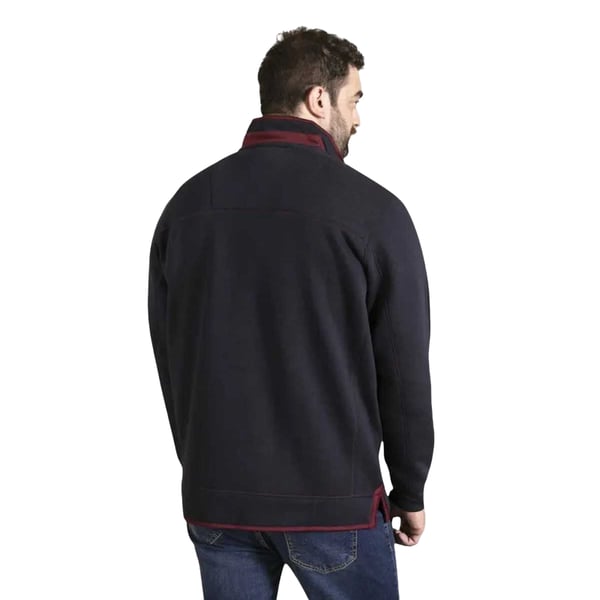 Duke Mens D555 Leicester Quarter Zip Kingsize Fleece Top