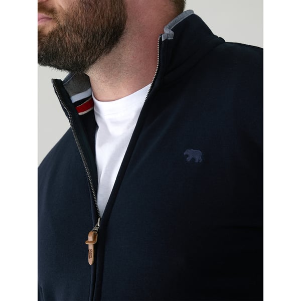 Duke Herr D555 Johnson Kingsize Sweatshirt med hel dragkedja