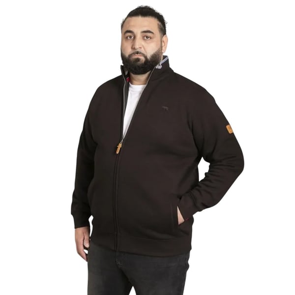 Duke Mens D555 Johnson Full Zip Kingsize Sweatshirt