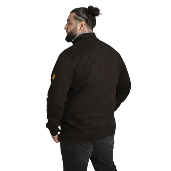 Duke Mens D555 Russel Quarter Zip Kingsize Fleece Top