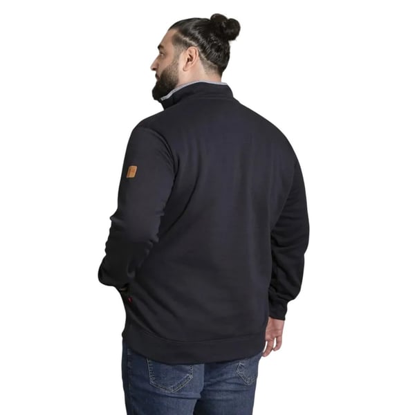 Duke Mens D555 Russel Quarter Zip Kingsize Fleece Top
