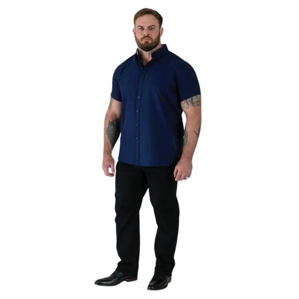 Duke Mens James D555 Tall Short-Sleeved Shirt
