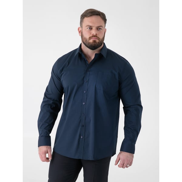 Duke Mens Oliver D555 Stretch Kingsize Shirt