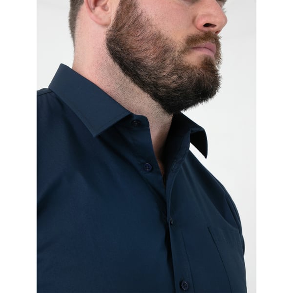 Duke Mens Oliver D555 Stretch Kingsize Shirt