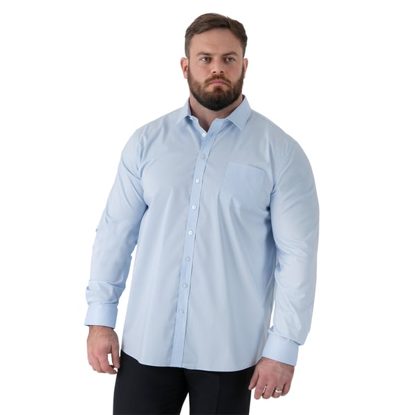 Duke Mens Oliver D555 Stretch Kingsize Shirt