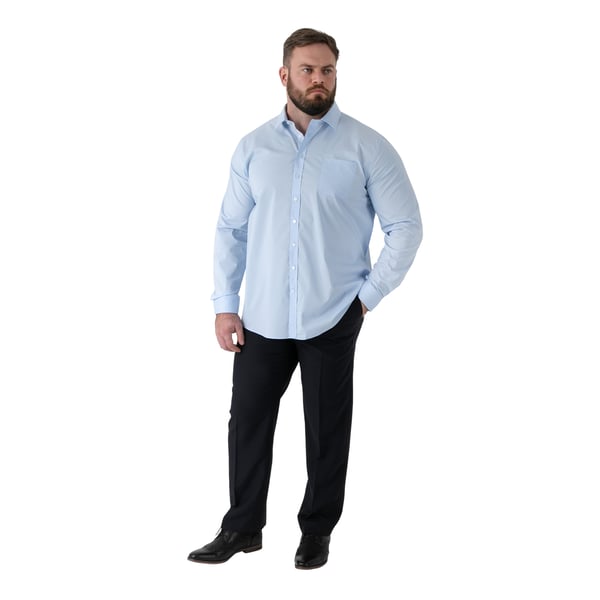 Duke Mens Oliver D555 Stretch Kingsize Shirt