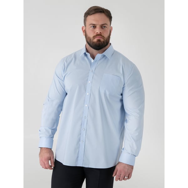 Duke Mens Oliver D555 Stretch Kingsize Shirt
