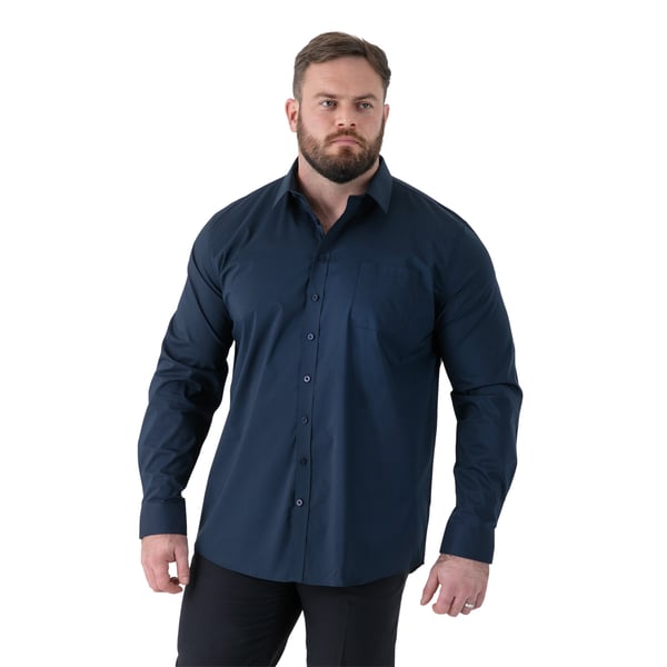 Duke Mens Oliver D555 Stretch Kingsize Shirt