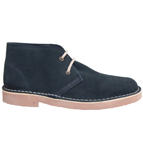 Roamers Mens Real Suede Unlined Desert Boots