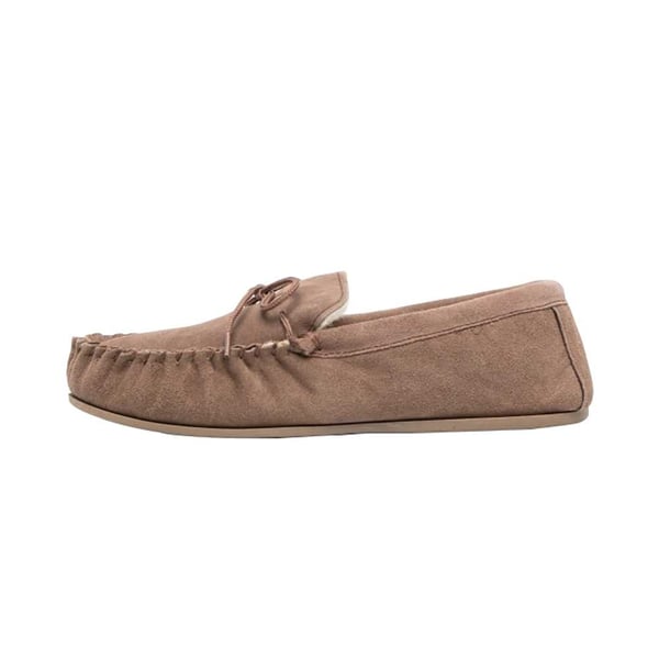 Mokkers Mens Oliver Moccasin Wool Lined Slippers