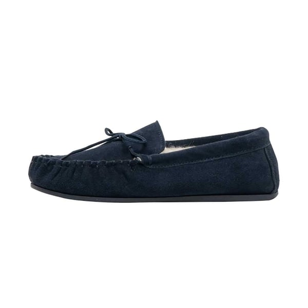 Mokkers Mens Oliver Moccasin Wool Lined Slippers