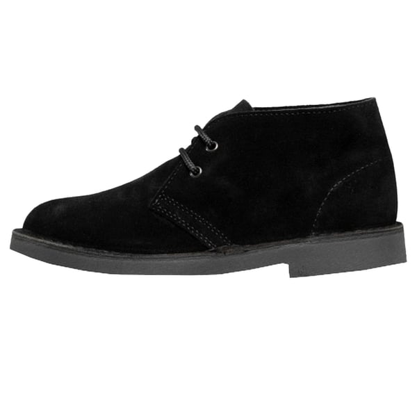 Roamers Adults Unisex Real Suede Unlined Desert Boots