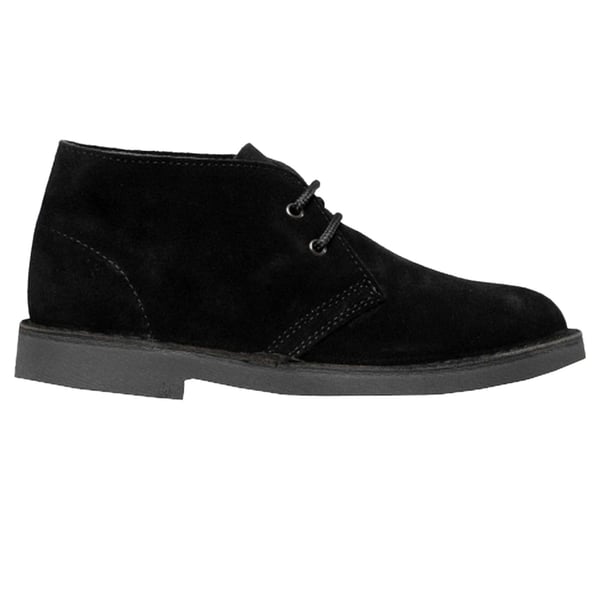 Roamers Adults Unisex Real Suede Unlined Desert Boots
