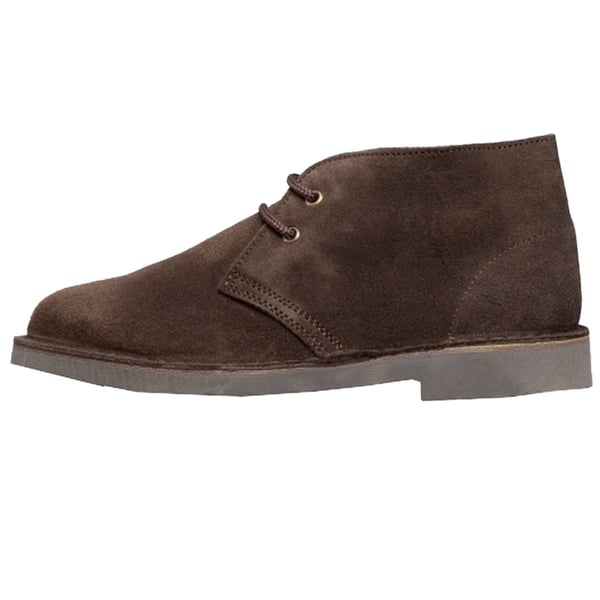 Roamers Adults Unisex Real Suede Unlined Desert Boots