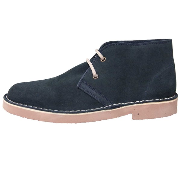 Roamers Adults Unisex Real Suede Unlined Desert Boots