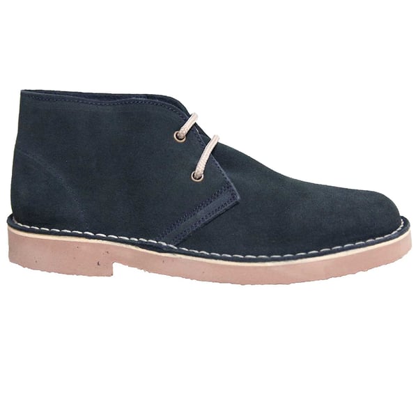 Roamers Adults Unisex Real Suede Unlined Desert Boots