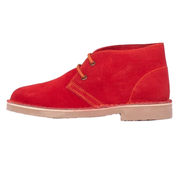 Roamers Adults Unisex Real Suede Unlined Desert Boots