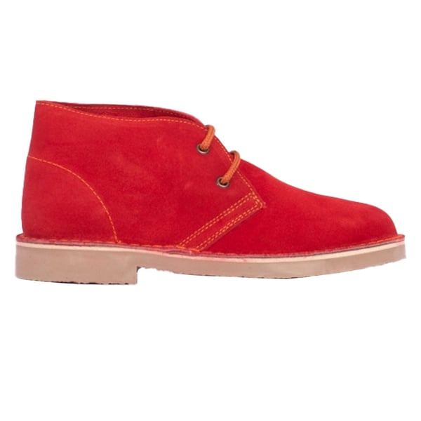 Roamers Adults Unisex Real Suede Unlined Desert Boots