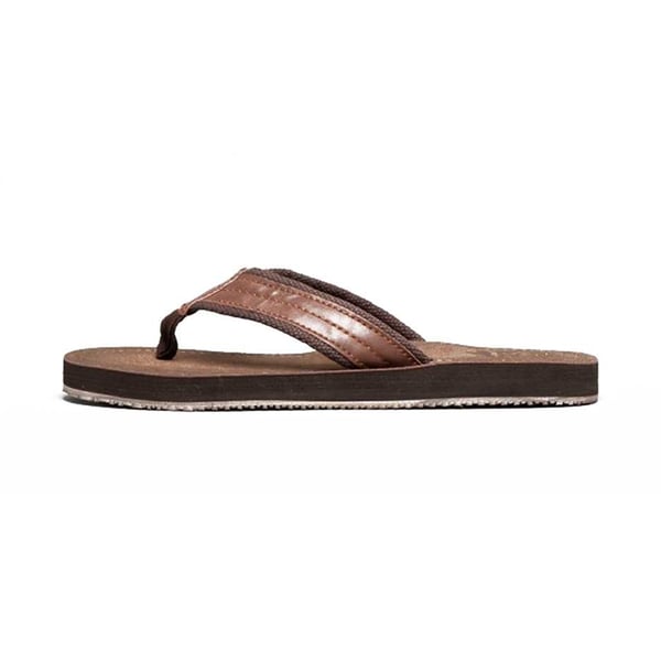 PDQ Mens Toe Post Mule Flip Flops