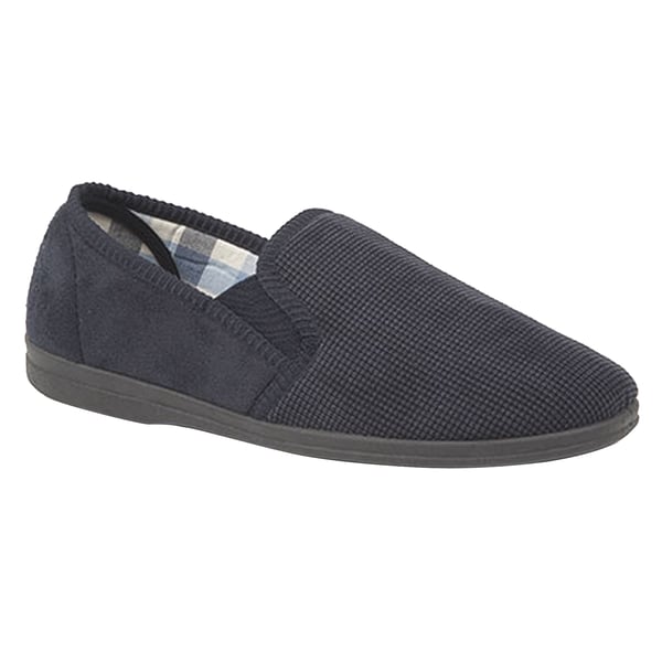 Sleepers Harry Memory Foam Twin Gusset-tøfler til mænd