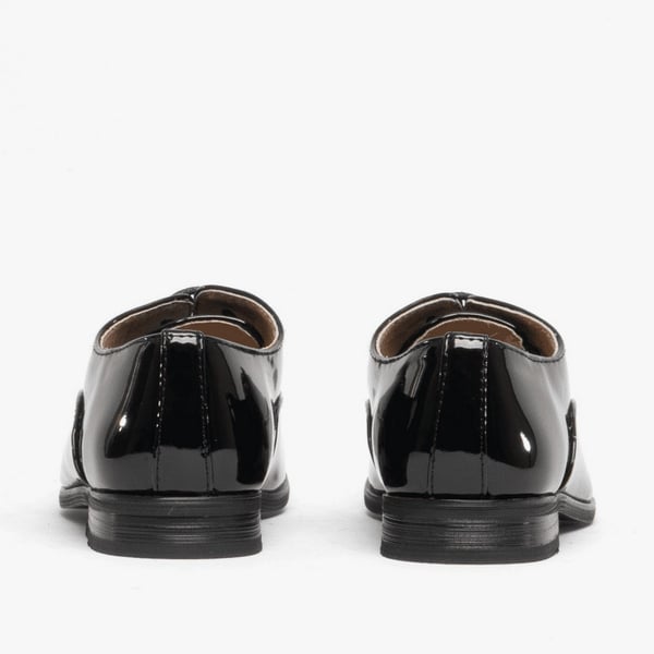 Goor Boys Patent Leather Lace-Up Oxford Tie Dress Shoes