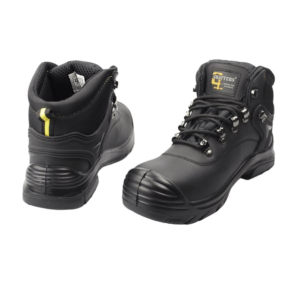 Grafters Mens Super Wide EEEE Fitting Safety Boots