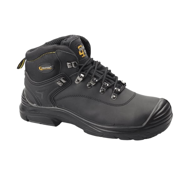 Grafters Mens Super Wide EEEE Fitting Safety Boots