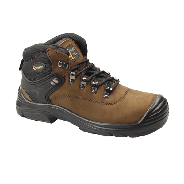 Grafters Mens Super Wide EEEE Fitting Safety Boots