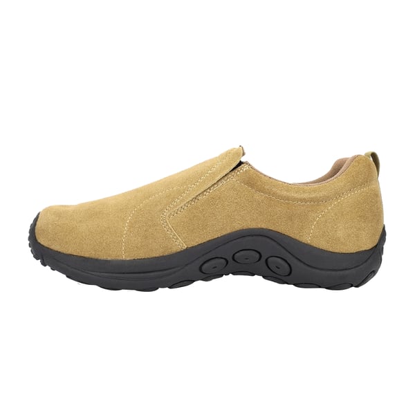 PDQ Womens/Ladies Real Suede Ryno Slip-On Casual Trainers