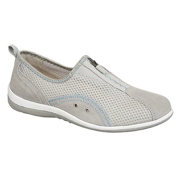 Boulevard Womens/Ladies Zip Elastic Gusset Leisure Shoes