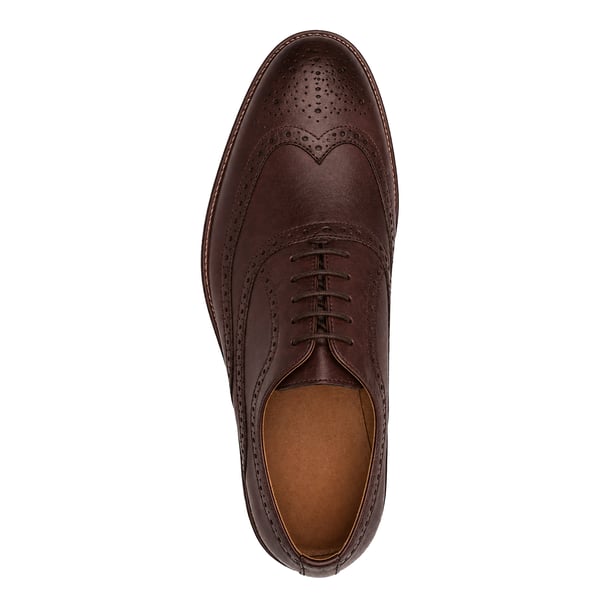 Goor Childrens Boys Brogued Wing Tip Smart Shoe