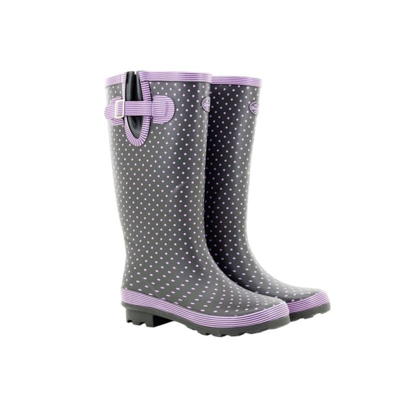 Stormwells Womens/Ladies Polka Dot Wellington Boots